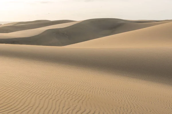 砂漠の砂丘と美しい風景 — ストック写真