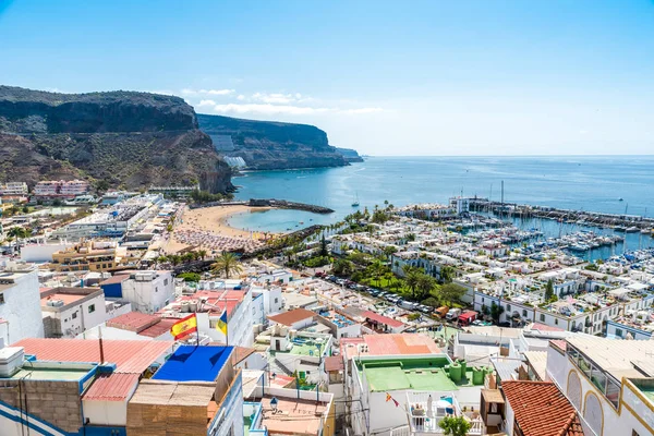 グラン カナリア島 スペインの美しい都市プエルト モーガン — ストック写真