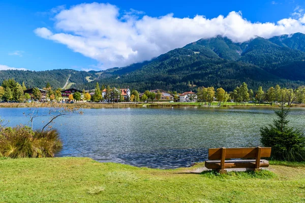 ゼーフェルト チロル オーストリア ヨーロッパの湖 Wildsee — ストック写真