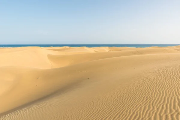 Wüste Schöne Landschaft Mit Sanddünen — Stockfoto