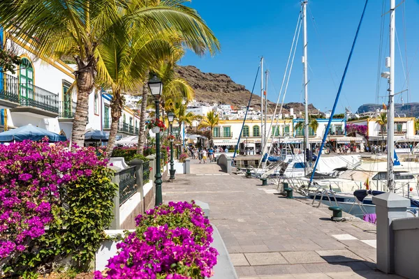 Krásné Město Puerto Mogan Gran Canaria Španělsko — Stock fotografie