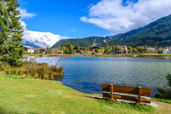 ゼーフェルト チロル オーストリア ヨーロッパの湖 Wildsee — ストック写真