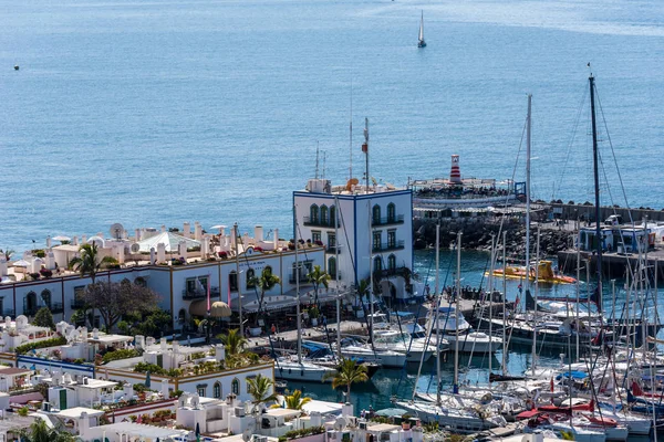 Hermosa Ciudad Puerto Mogan Gran Canaria España —  Fotos de Stock