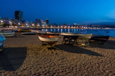 Playa de Las Canteras - Las Palmas de Gran Canaria Plajı