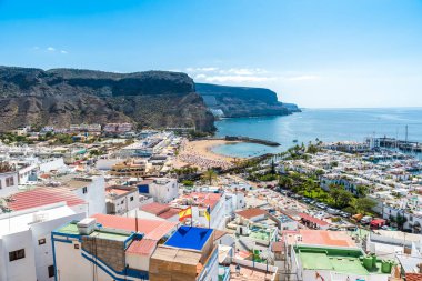 Güzel bir şehir Puerto Mogan Gran Canaria - İspanya