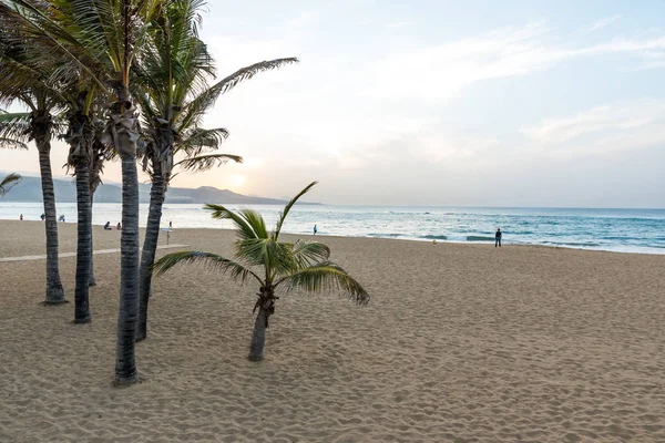 Playa Las Canteras Krásná Pláž Las Palmas Gran Canaria — Stock fotografie