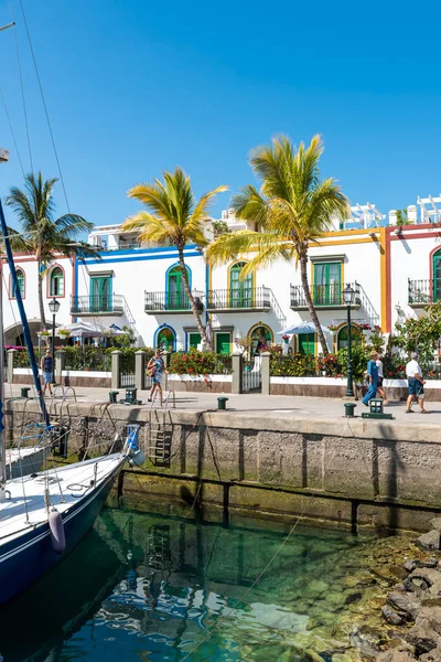 Prachtige Stad Puerto Mogan Gran Canaria Spanje — Stockfoto