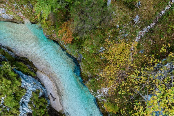 Leutaschklamm Almanya Alpleri Nde Nehri Ile Vahşi Gorge — Stok fotoğraf