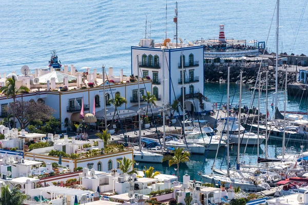 Hermosa Ciudad Puerto Mogan Gran Canaria España —  Fotos de Stock