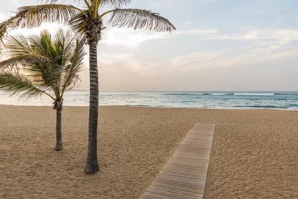 Playa Las Canteras Krásná Pláž Las Palmas Gran Canaria — Stock fotografie