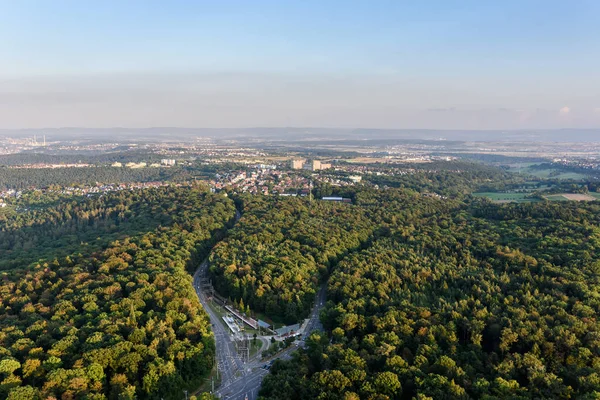 View Stuttgart City Germany Beautiful Landscape Summer — Stock Photo, Image