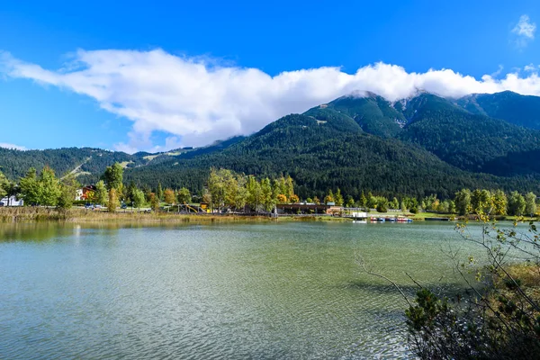 ゼーフェルト チロル オーストリア ヨーロッパの湖 Wildsee — ストック写真