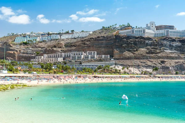 Pláž Amadores Puerto Rico Ostrov Gran Canaria Španělsko — Stock fotografie