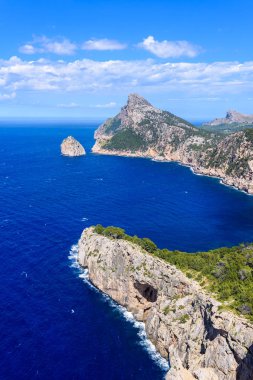 Cap de formentor - güzel sahil Majlorca, İspanya - Europe