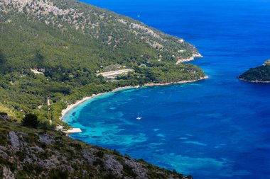 Playa de Formentor - Mallorca güzel sahil - İspanya, Europe