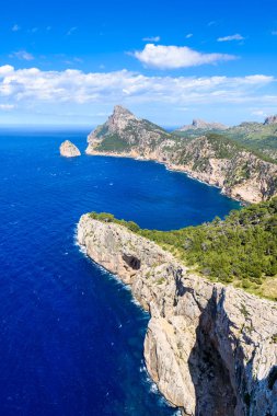 Cap de formentor - güzel sahil Majlorca, İspanya - Europe