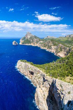 Cap de formentor - güzel sahil Majlorca, İspanya - Europe