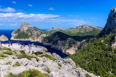 Cap de formentor - güzel sahil Majlorca, İspanya - Europe