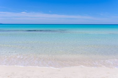 Es Trenc - güzel sahil Mallorca, İspanya plaj