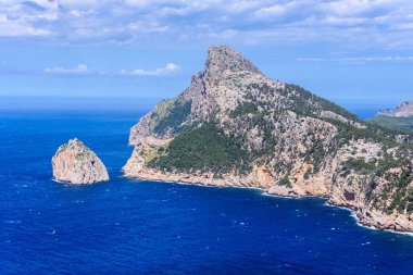 Cap de formentor - güzel sahil Majlorca, İspanya - Europe