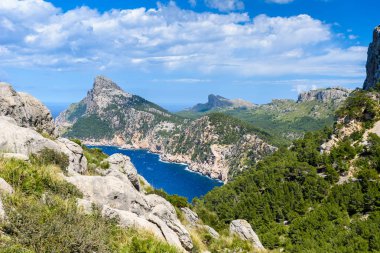 Cap de formentor - güzel sahil Majlorca, İspanya - Europe