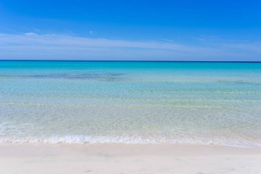 Es Trenc - güzel sahil Mallorca, İspanya plaj