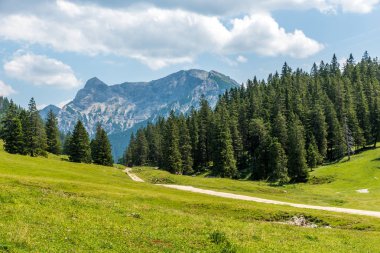 Güzel manzara Alps, Tegelberg için
