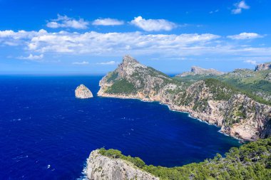 Cap de formentor - güzel sahil Majlorca, İspanya - Europe