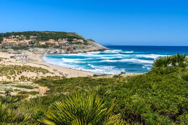 Cala Mesquida Bela Praia Ilha Mailorca Espanha — Fotografia de Stock