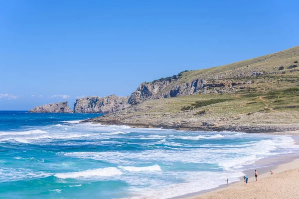 Cala Mesquida Bela Praia Ilha Mailorca Espanha — Fotografia de Stock