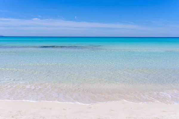 Beach Trenc Красивое Побережье Майорки Испания — стоковое фото