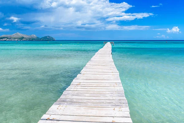 Masse Playa Muro Majorque Île Baléare Espagne — Photo