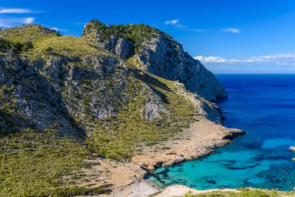 Cala Figuera Cap Formentor Vackra Kust Och Strand Mallorca Spanien — Stockfoto