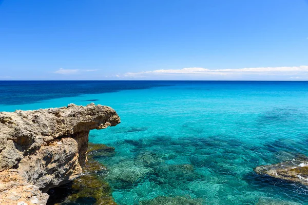 Cala Rajada Bela Costa Maiorca Espanha — Fotografia de Stock