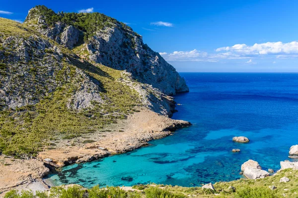 Cala Figuera Cap Formentor Wunderschöne Küste Und Strand Von Mallorca — Stockfoto