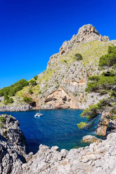 Torrent Pareis Port Calobra Hermosa Costa Mallorca España — Foto de Stock