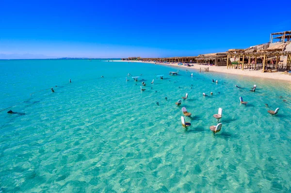 Orange Bay Beach Avec Eau Cristalline Azur Plage Sable Blanc — Photo