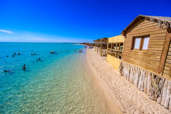 Orange Bay Beach Avec Eau Cristalline Azur Plage Sable Blanc — Photo