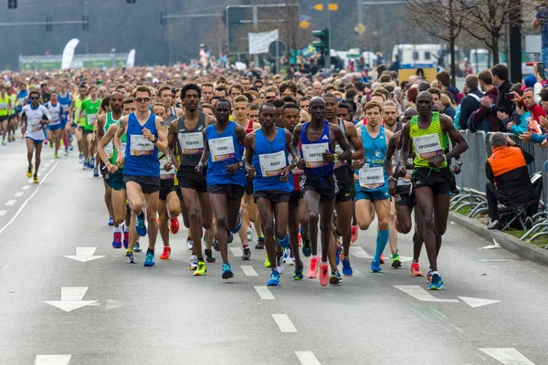 La 37a Maratona di Berlino . — Foto Stock