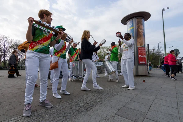 The annual 37th Berlin Half Marathon. — Stock Photo, Image