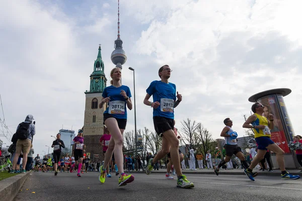 The annual 37th Berlin Half Marathon. — Stock Photo, Image