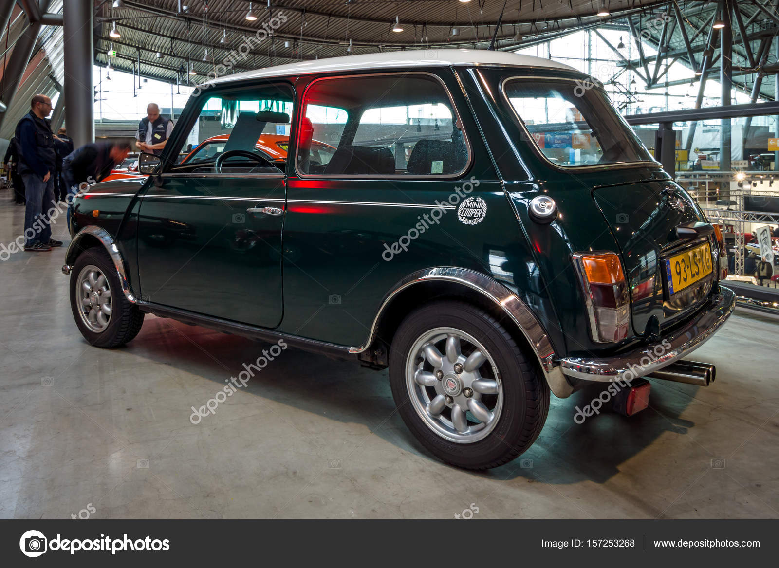 Coche Rover Mini Cooper De La Pequeña Economía Foto Editorial De