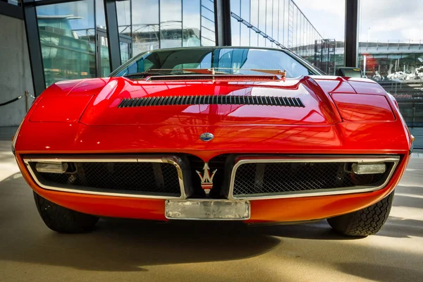 Sports car Maserati Bora (Tipo 117), 1971. — Stock Photo, Image