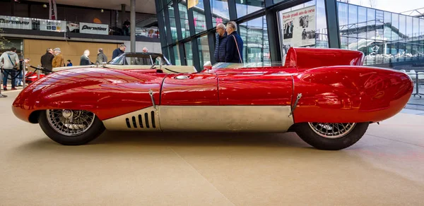 Carro de corrida de esportes Lotus Eleven Stanguellini, 1957 . — Fotografia de Stock