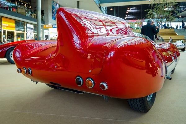 Sportowe, wyścigi samochodów Lotus jedenaście Stanguellini, 1957. — Zdjęcie stockowe