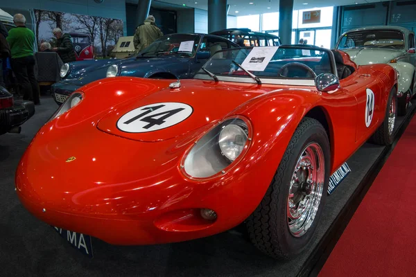 Stock image Racing car Porsche 718 RSK Spyder Tribute, 1970. 