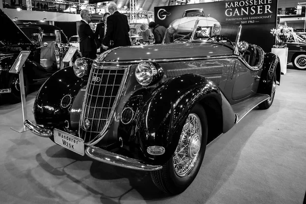 Auto sportive Wanderer W25K Roadster, 1936 . — Foto Stock