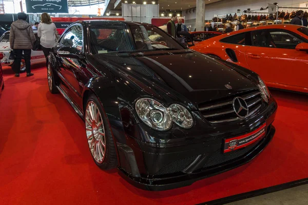 Coche deportivo de lujo mediano Mercedes-Benz CLK63 AMG Black Series, 2007 . — Foto de Stock