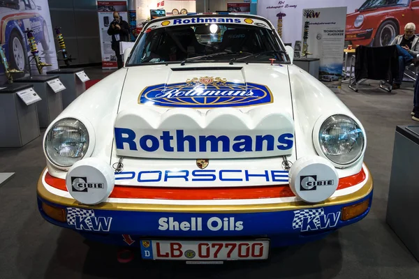 Racing bil Porsche 911 af Crossroad Solutions, 1984 . - Stock-foto
