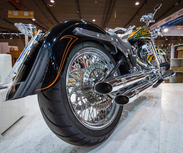 Moto classique Harley-Davidson . — Photo